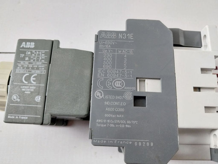 Abb Tp 40Ia Timer Module N31E Contactor Relay