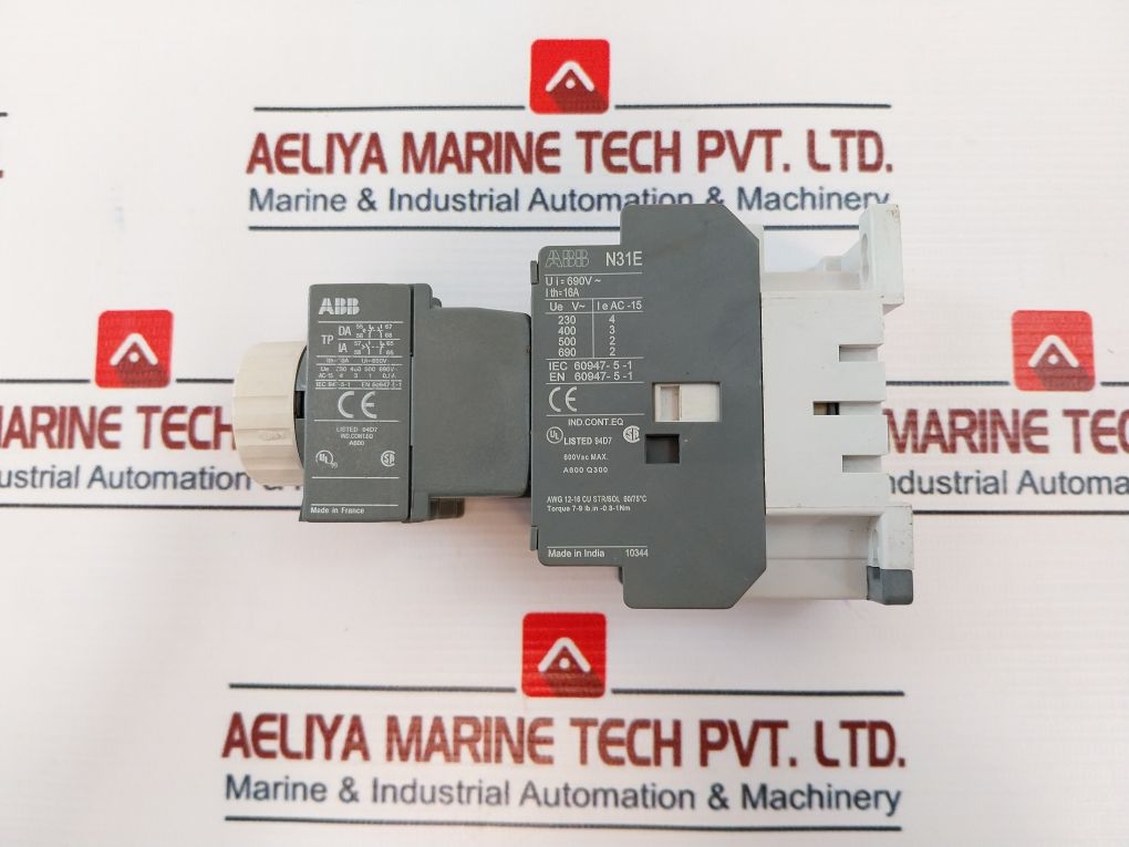 Abb Tp 40Ia Timer Module N31E Contactor Relay 