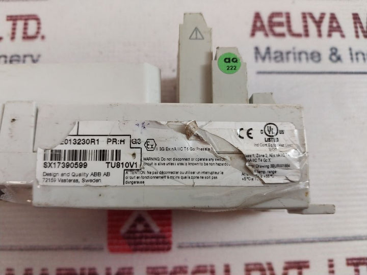 Abb Tu810V1 Compact Module Termination Unit