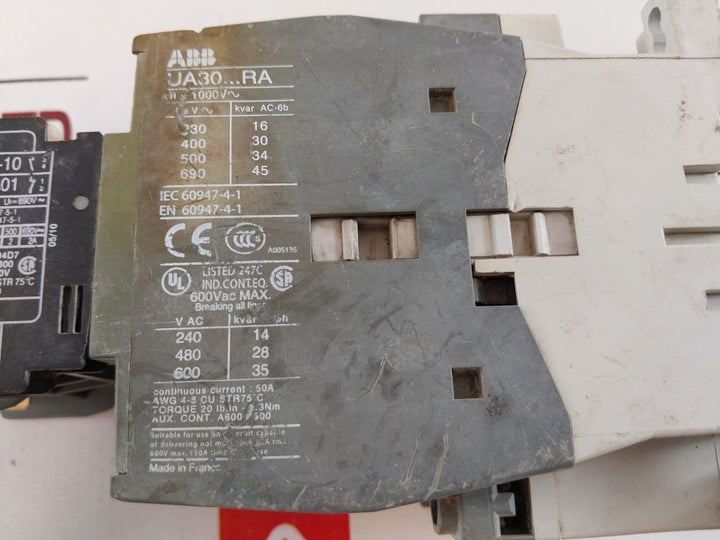 Abb Ua30-30-10Ra Contactor With Ua30...Ra