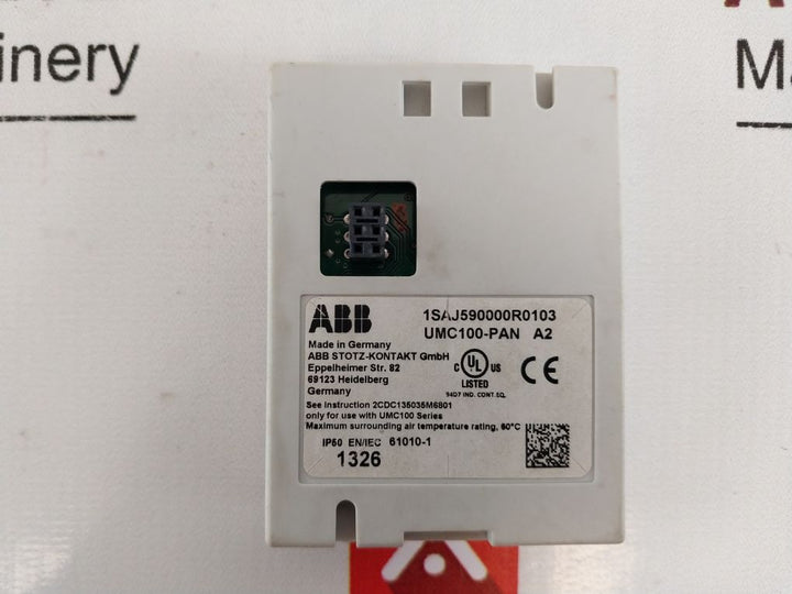 Abb Umc100-pan Operator Panel 1Saj590000R0103