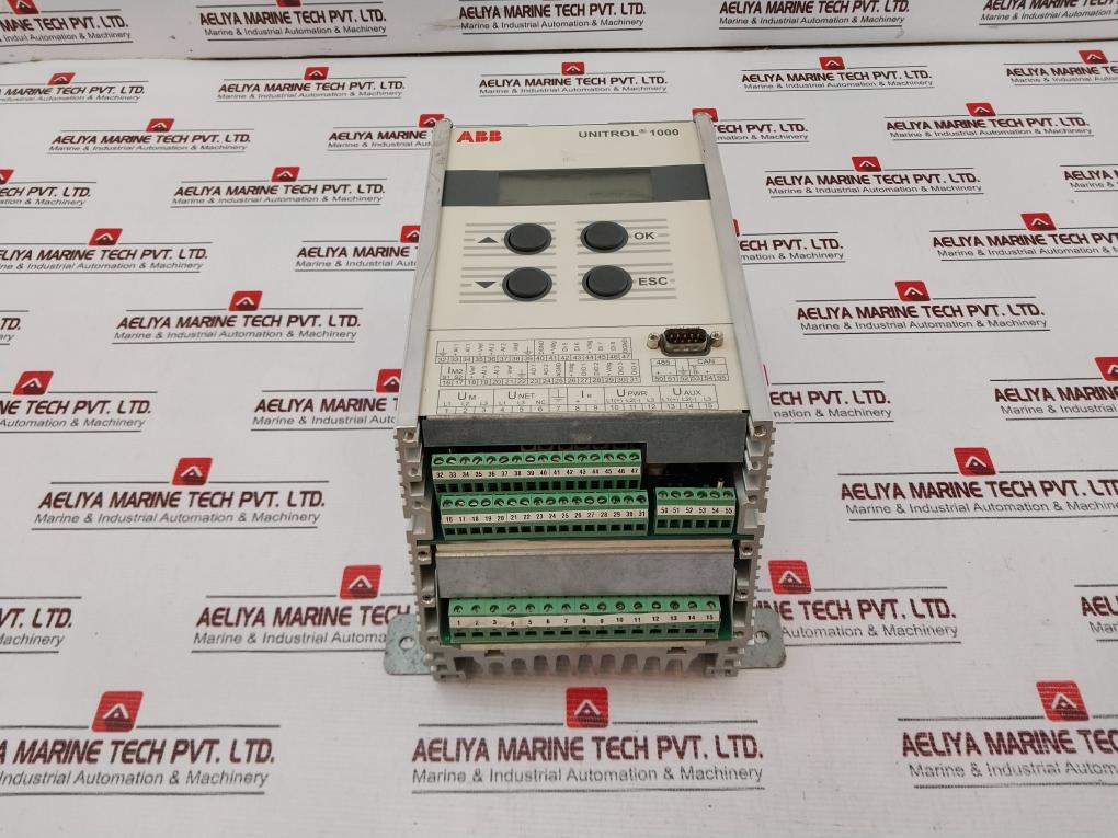 Abb Unitrol 1000 Voltage Regulator 3Bhe014557R0003
