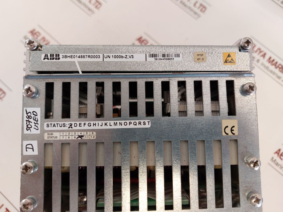 Abb Unitrol 1000 Voltage Regulator 3Bhe014557R0003