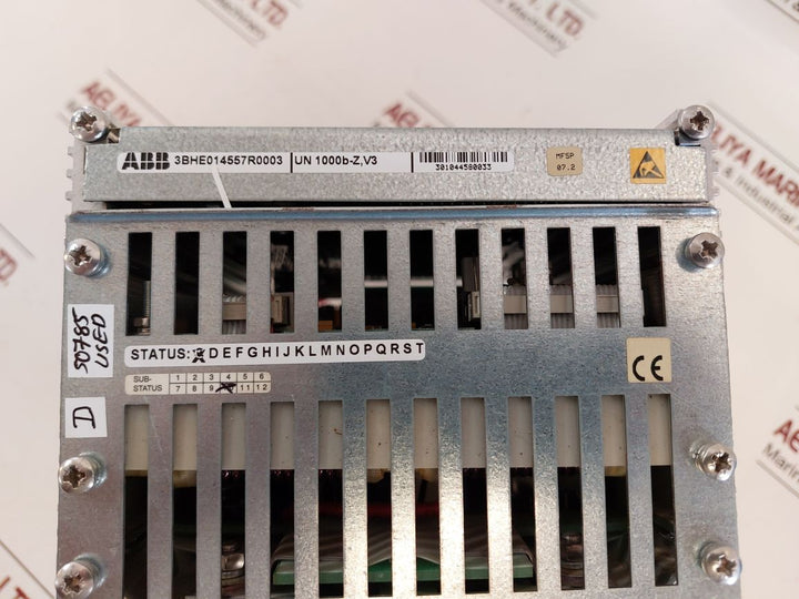 Abb Unitrol 1000 Voltage Regulator 3Bhe014557R0003