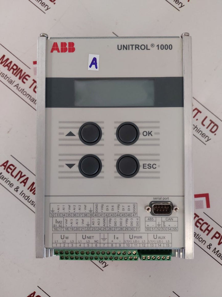 Abb Unitrol 1000 Voltage Regulator 3Bhe014557R0003
