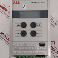 Abb Unitrol 1000 Voltage Regulator 3Bhe014557R0003
