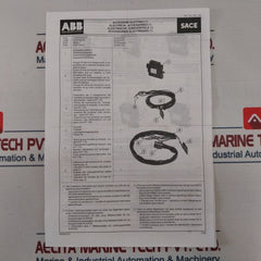 Abb Uxab 159341 R 909 Shunt Trip Limiter Kit Ln125