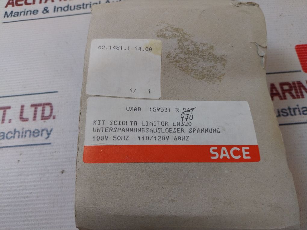 Abb Uxab 159531 R 970 Under Voltage Release