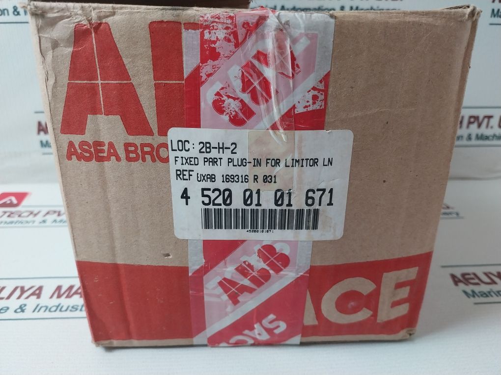 Abb Uxab 169316 R031 Fixed Part For Plug-in Circuit Breaker Swe0005800174