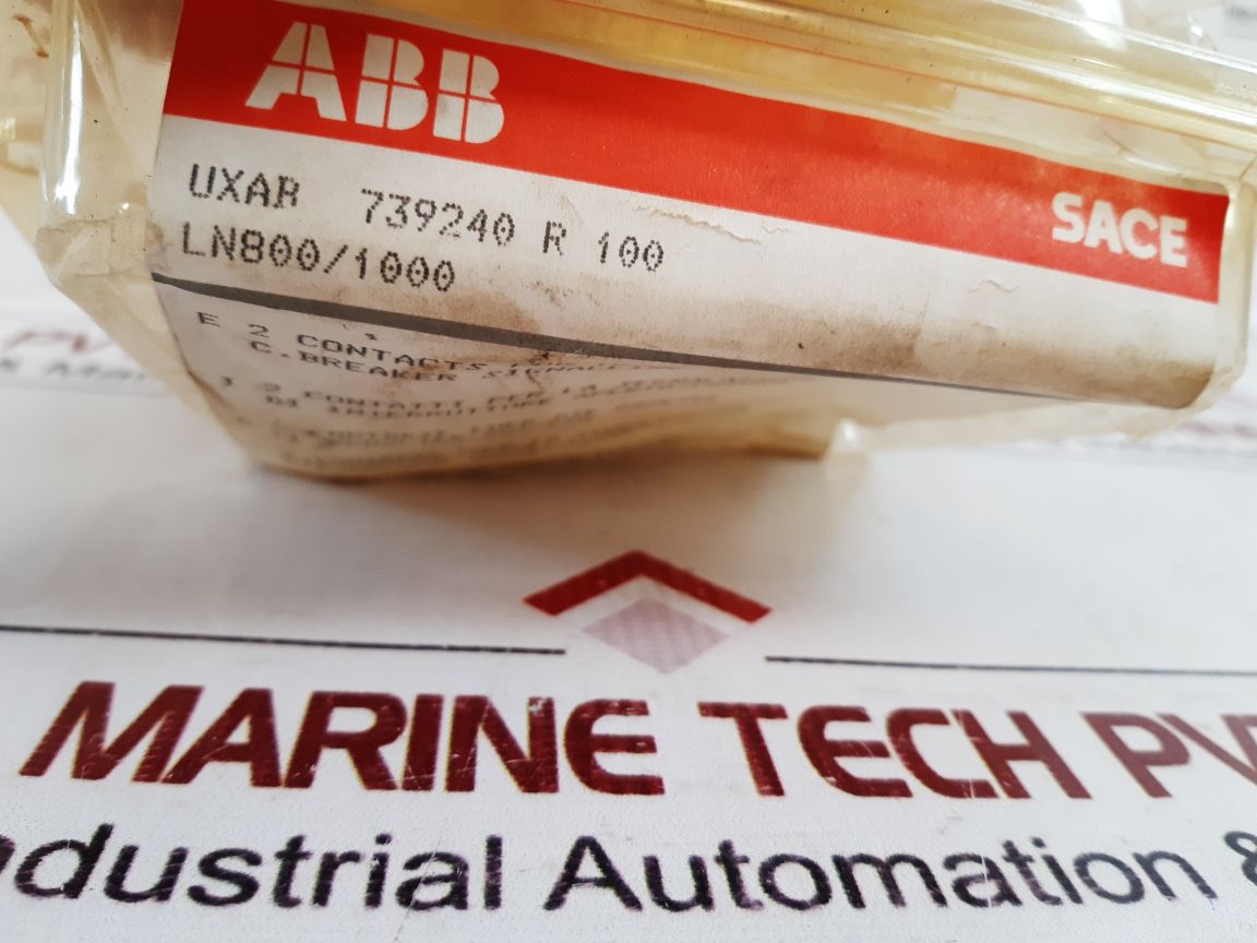 Abb Uxab 739240 R 100 Auxiliary Circuit-breaker