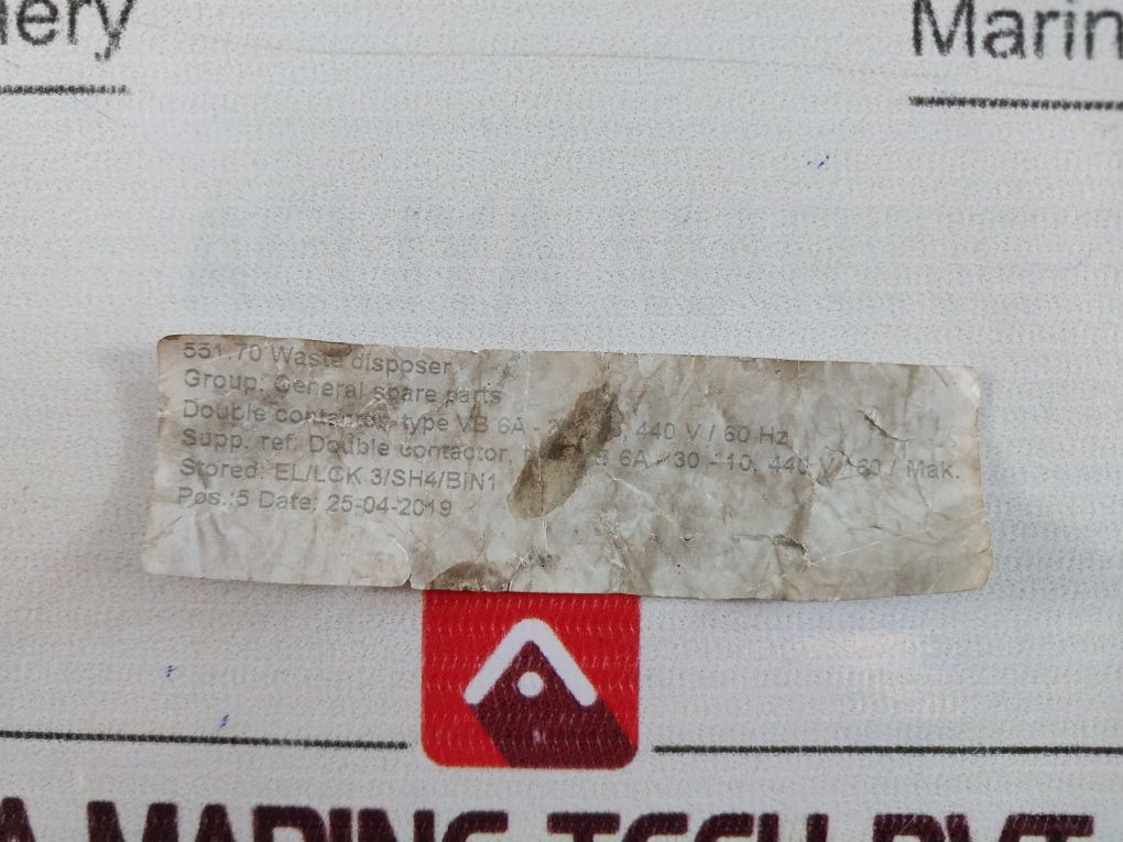 Abb Vb6A-30-10 Contactor 12A, 300V Ac