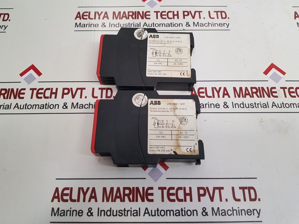 Abb Vde 0435/C250 Temperature Monitor Ptc