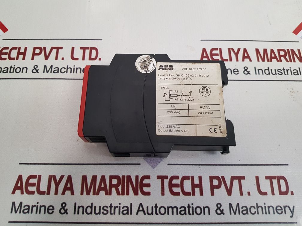 Abb Vde 0435/C250 Temperature Monitor Ptc