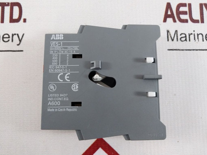 Abb Ve5-1 Mechanical Interlock 1Sbn030110R1000
