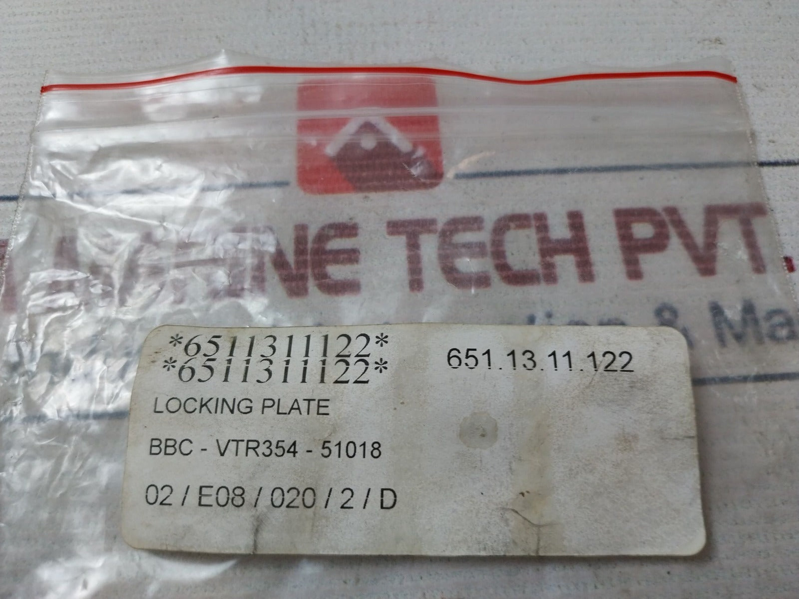 Abb Vtr354 Locking Plate