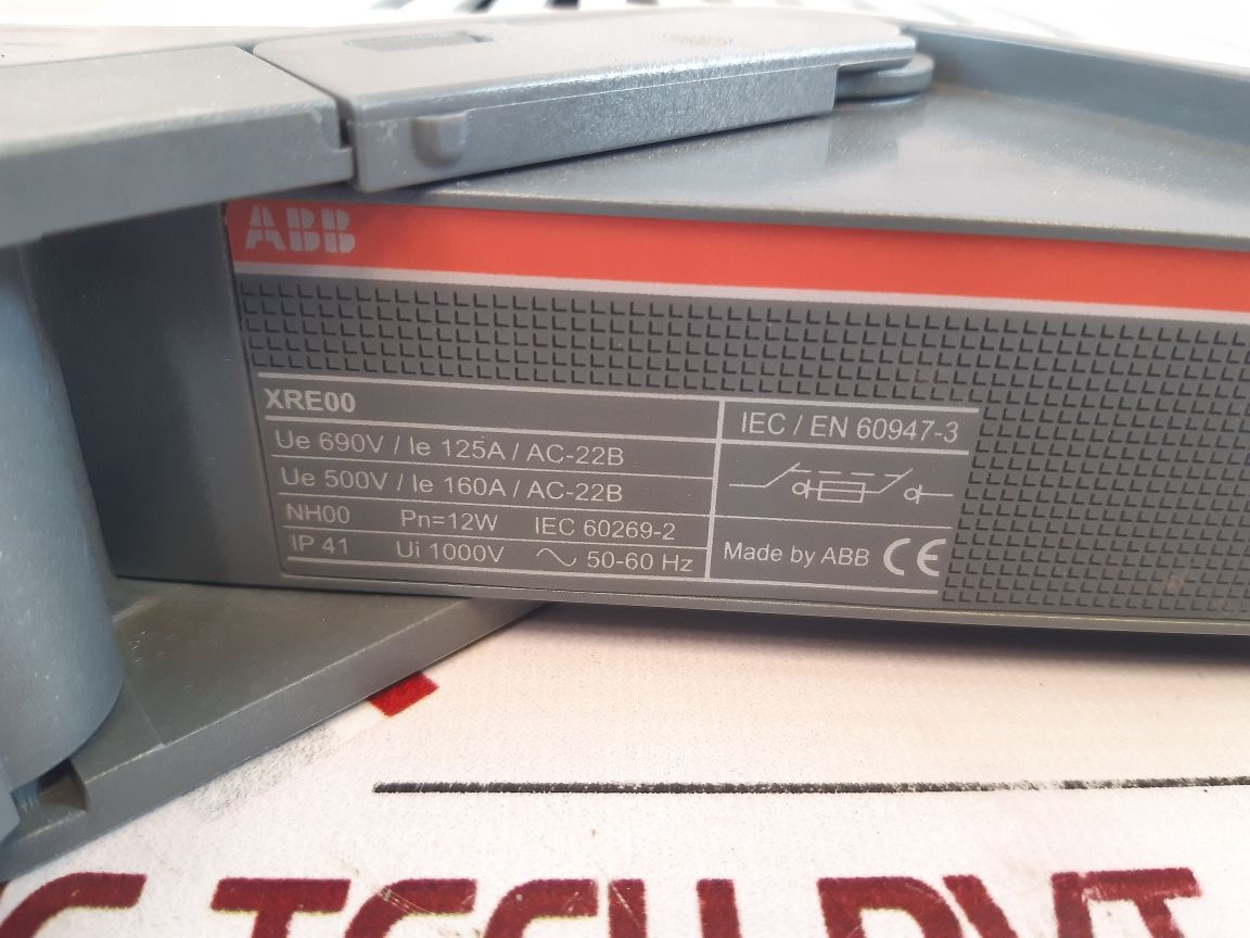 Abb Xre00-185-3P Switch Disconnector Fuse 1Sep102240R3100