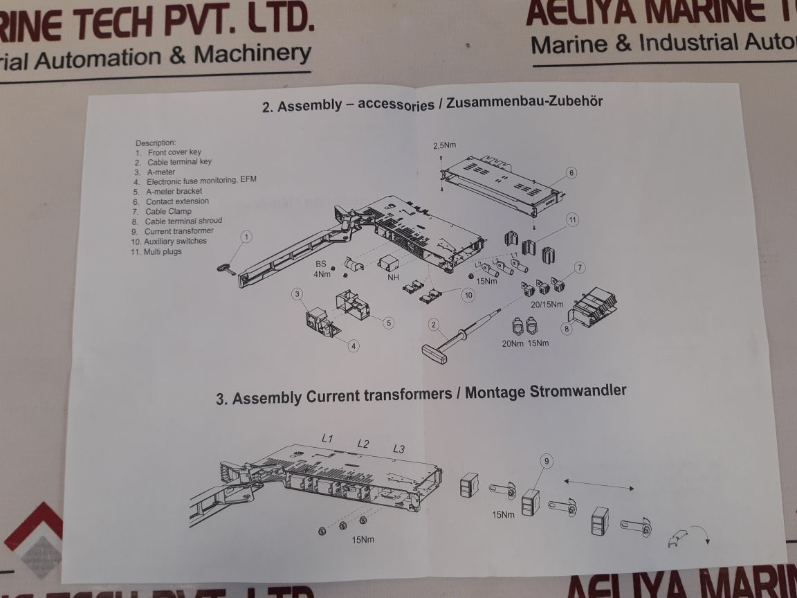 Abb Xrm00 Protection And Connection