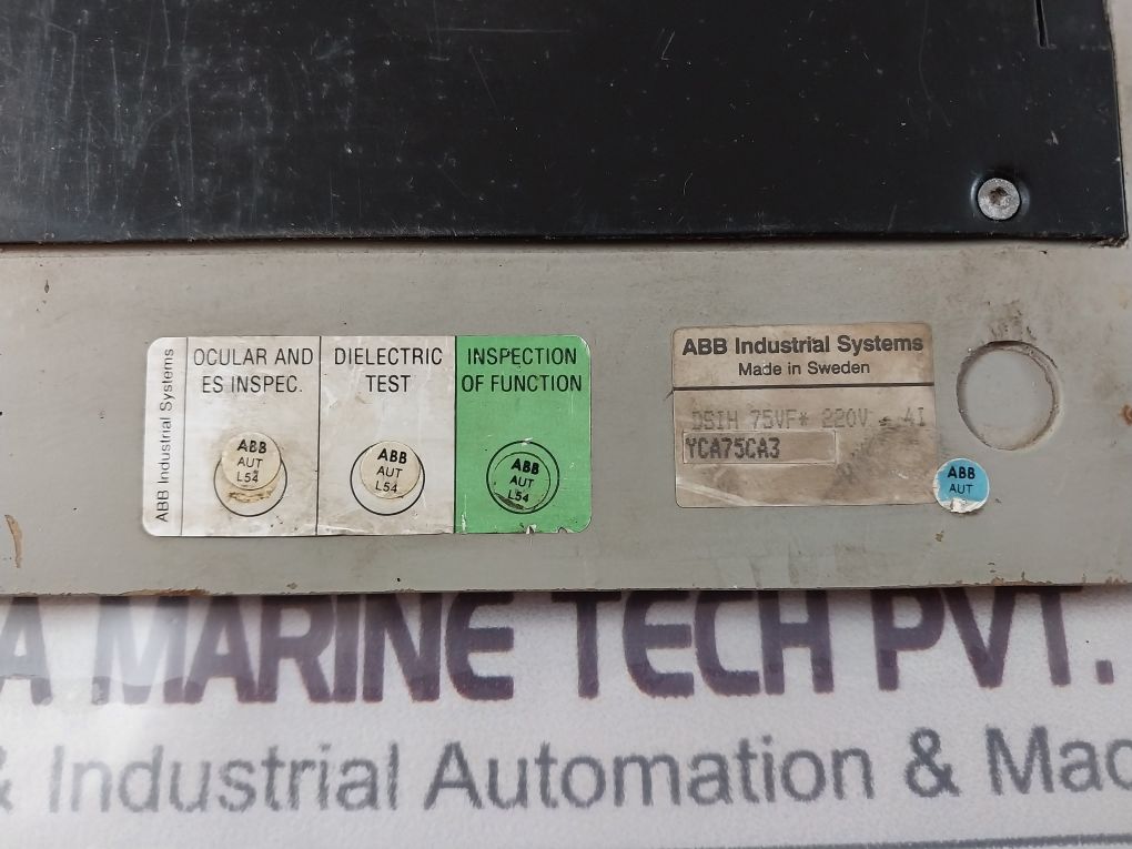 Abb Dsih 75Vf Operator's Keyboard