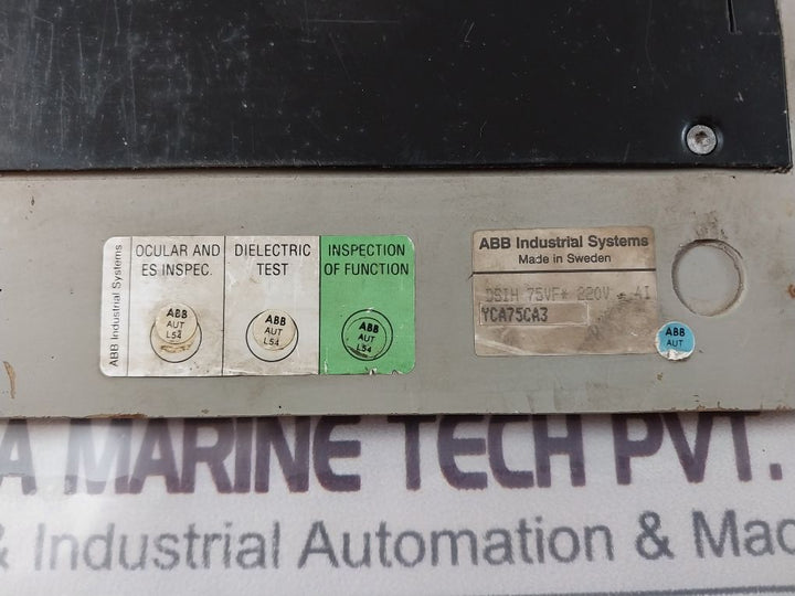 Abb Dsih 75Vf Operator's Keyboard