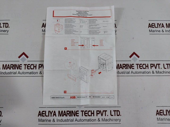 Abb Yo- 1Sda038292R1 Yc- 1Sda038302R1 Shunt Closing & Opening Coil