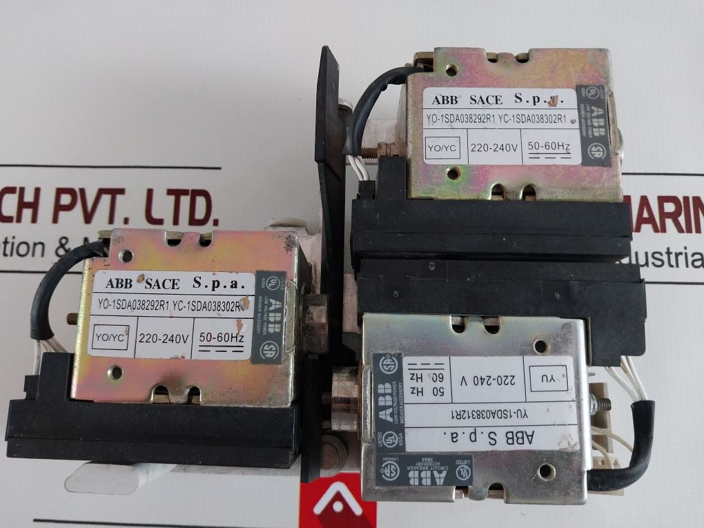 Abb Yu-1Sda038312R1 Undervoltage Release With Yo-1Sda038292R1 Yc-1Sda038302R1