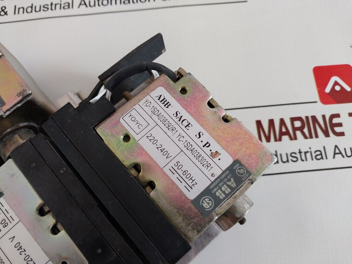 Abb Yu-1Sda038312R1 Undervoltage Release With Yo-1Sda038292R1 Yc-1Sda038302R1