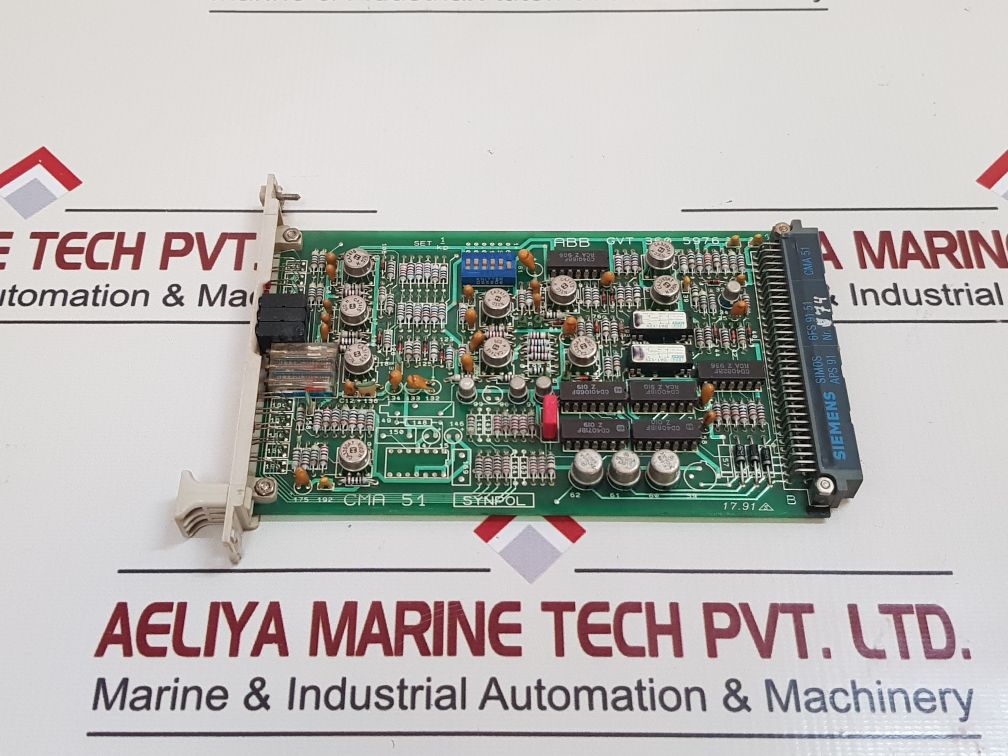 AbbSiemens Cma 51 Card Simos Aps 91