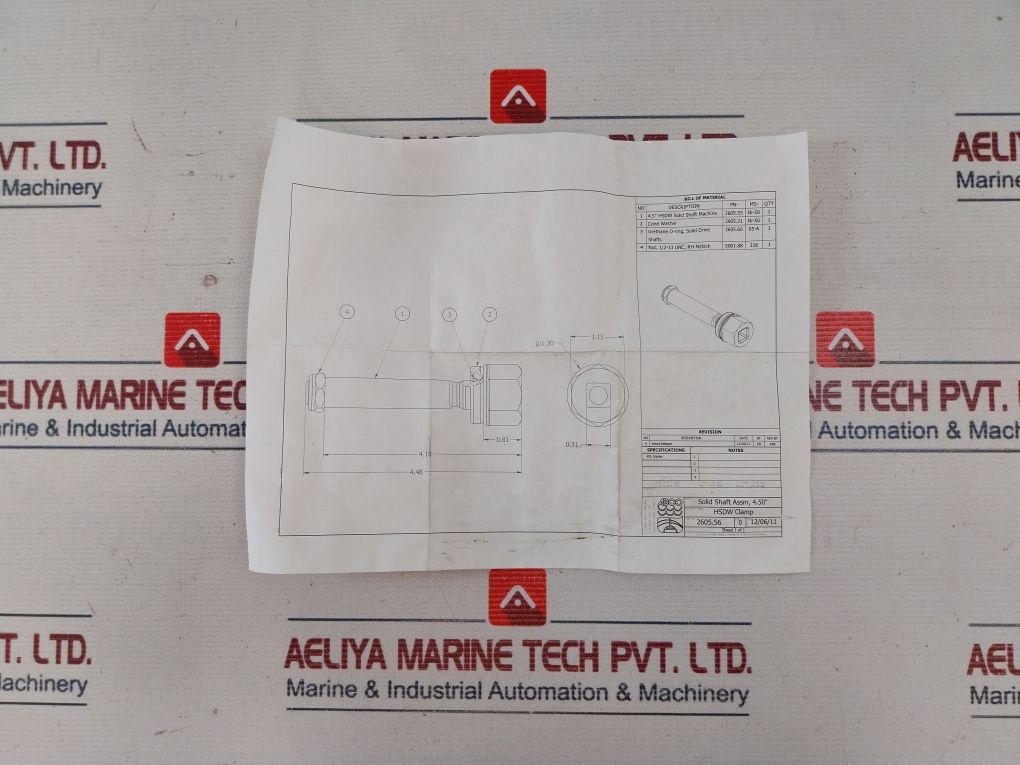 Abco 2605.56 Hsdw Clamp