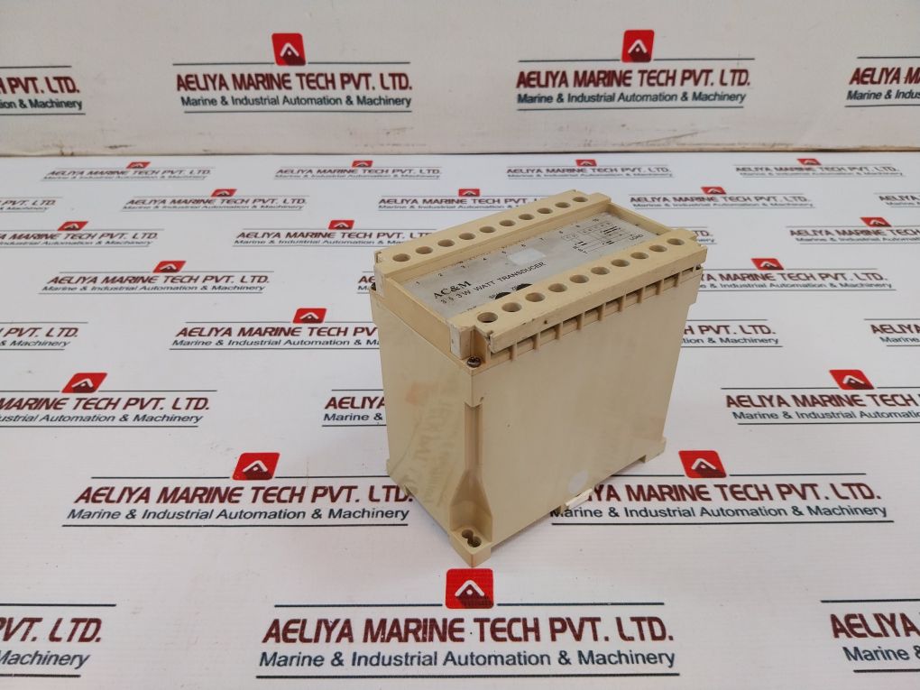 Ac&M Tdw-bbbbcc Watt Transducer 3W 450/220V 60Hz