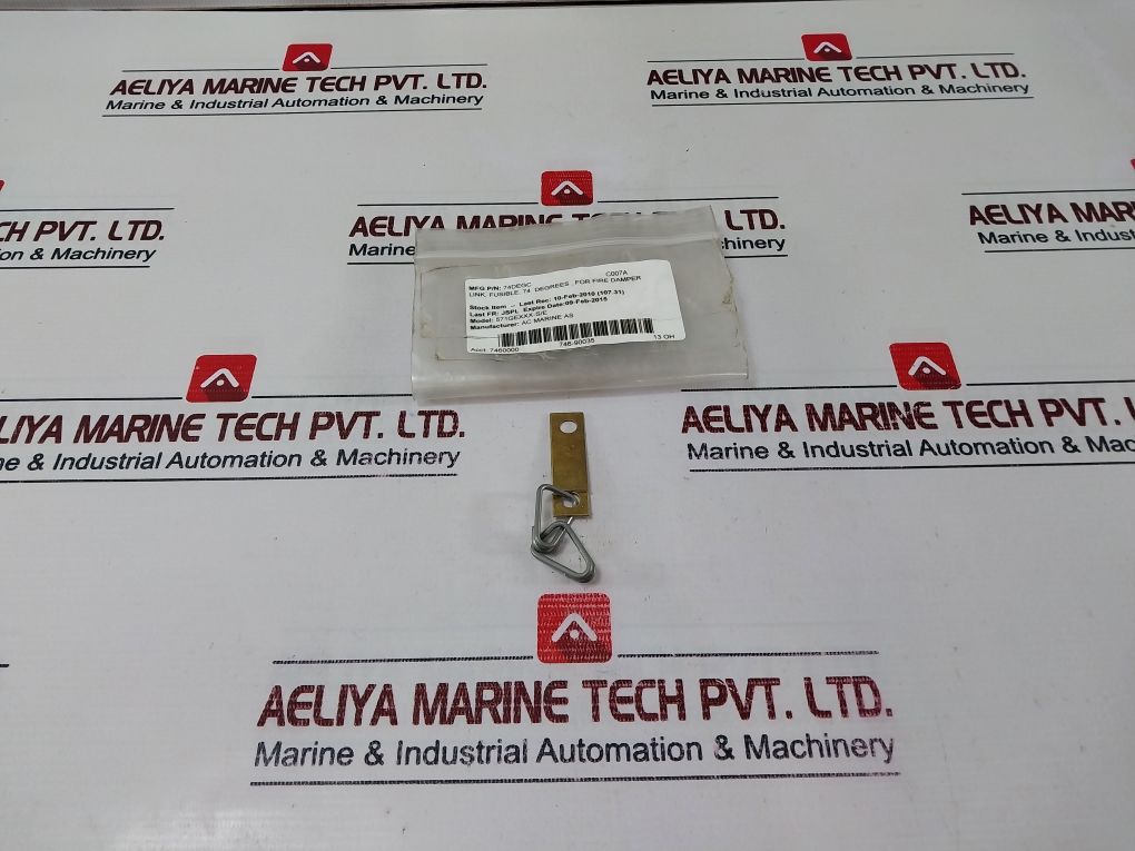 Ac Marine Link Fusible 571Gexxx-s/E 74 Degrees, For Fire Damper