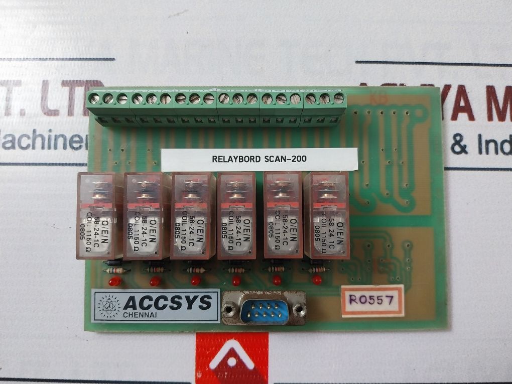 Accsys Rm8/1/58R2 Relay Board Scan-200S