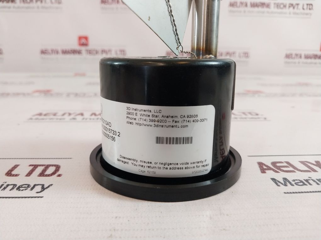 Accu-drive 3D Instruments 25502-26B21Gad Pressure Gauge 0-300 Psi