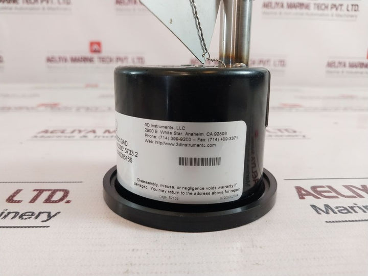 Accu-drive 3D Instruments 25502-26B21Gad Pressure Gauge 0-300 Psi