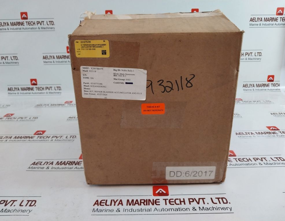 Accumulators Ai-1-6-3Kt-ss Bladder And Fluid Port Replacement Repair Kit