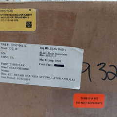 Accumulators Ai-1-6-3Kt-ss Bladder And Fluid Port Replacement Repair Kit