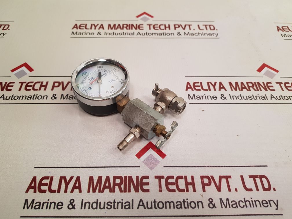Accumulators Ansi-b40 Pressure Gauge 0-200 Bar