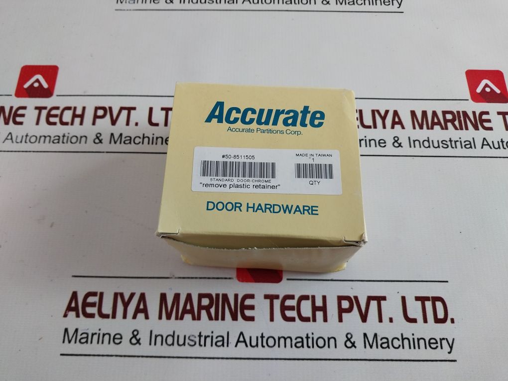 Accurate Partitions 50-8511505 Standard Door-chrome Kit