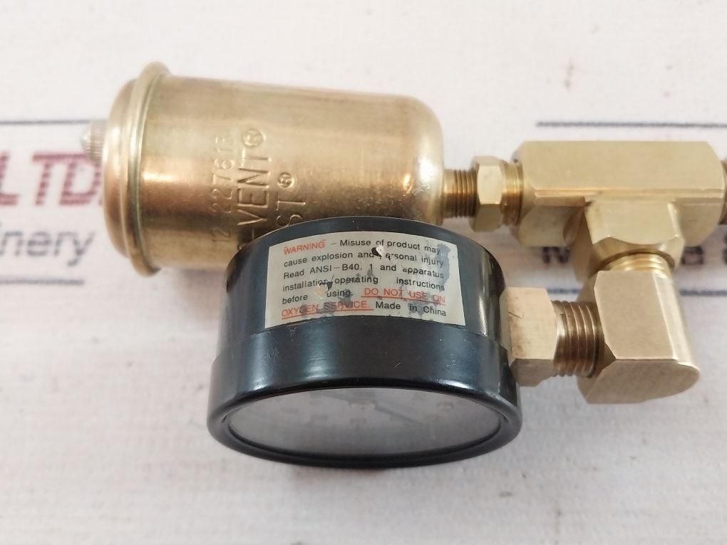 Accutek Pg-100 Sd 2 Pressure Gauge 0-100 Psi