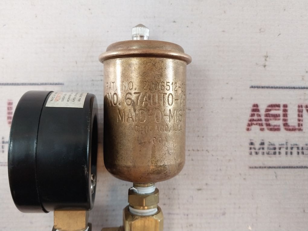 Accutek Pg-100 Sd 2 Pressure Gauge And Air Eliminator Assembly