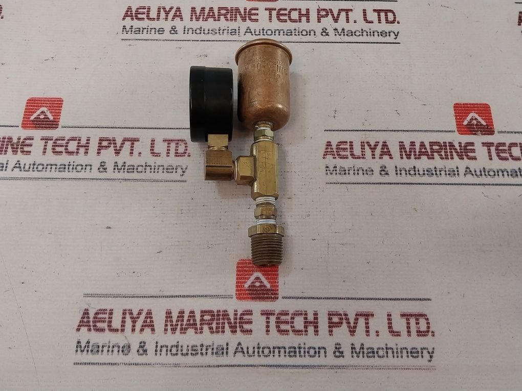 Accutek Pg-100 Sd 2 Pressure Gauge And Air Eliminator Assembly