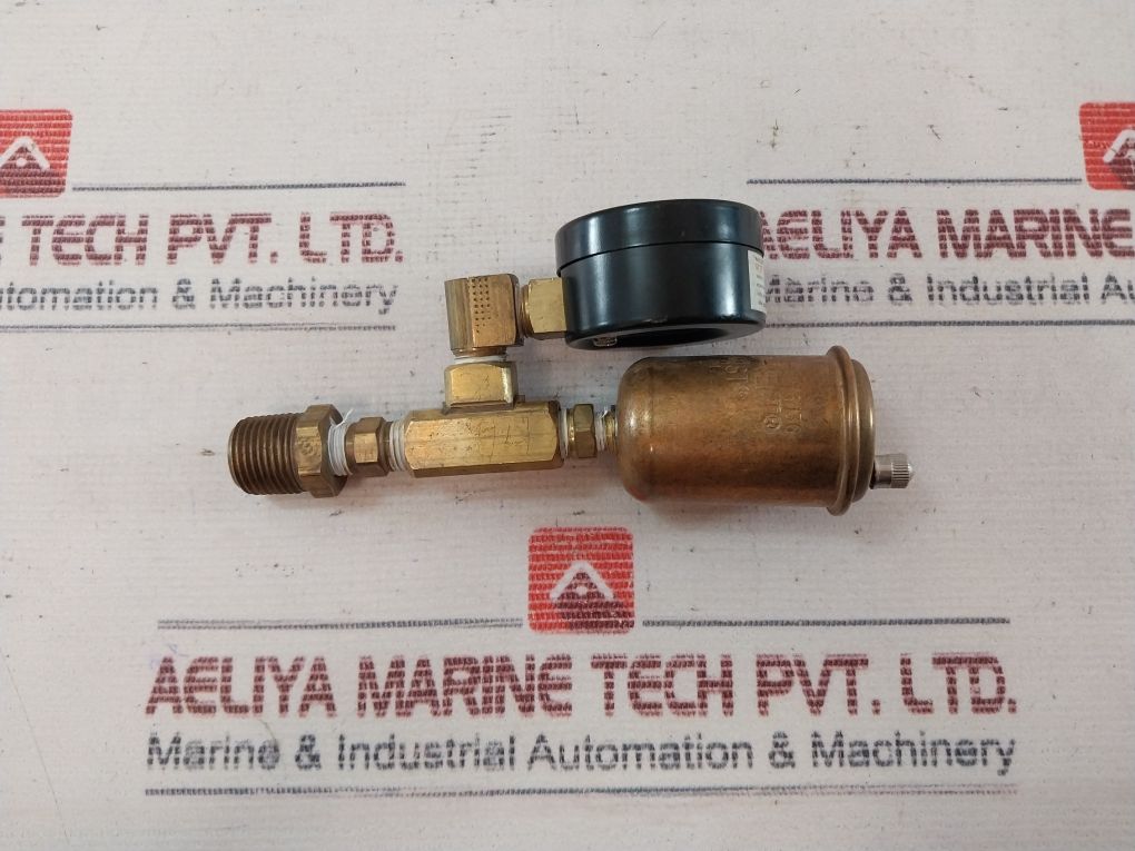 Accutek Pg-100 Sd 2 Pressure Gauge And Air Eliminator Assembly