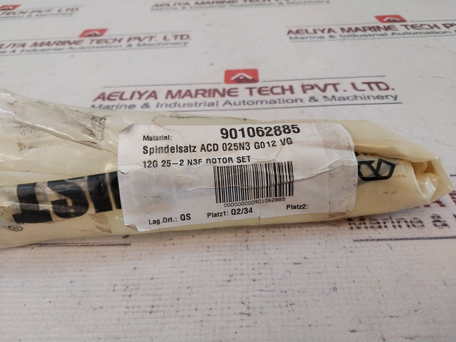 Acd 025N3 G0 12 Vg Spindle 12G 25-2 N3F Rotor Set For Pump