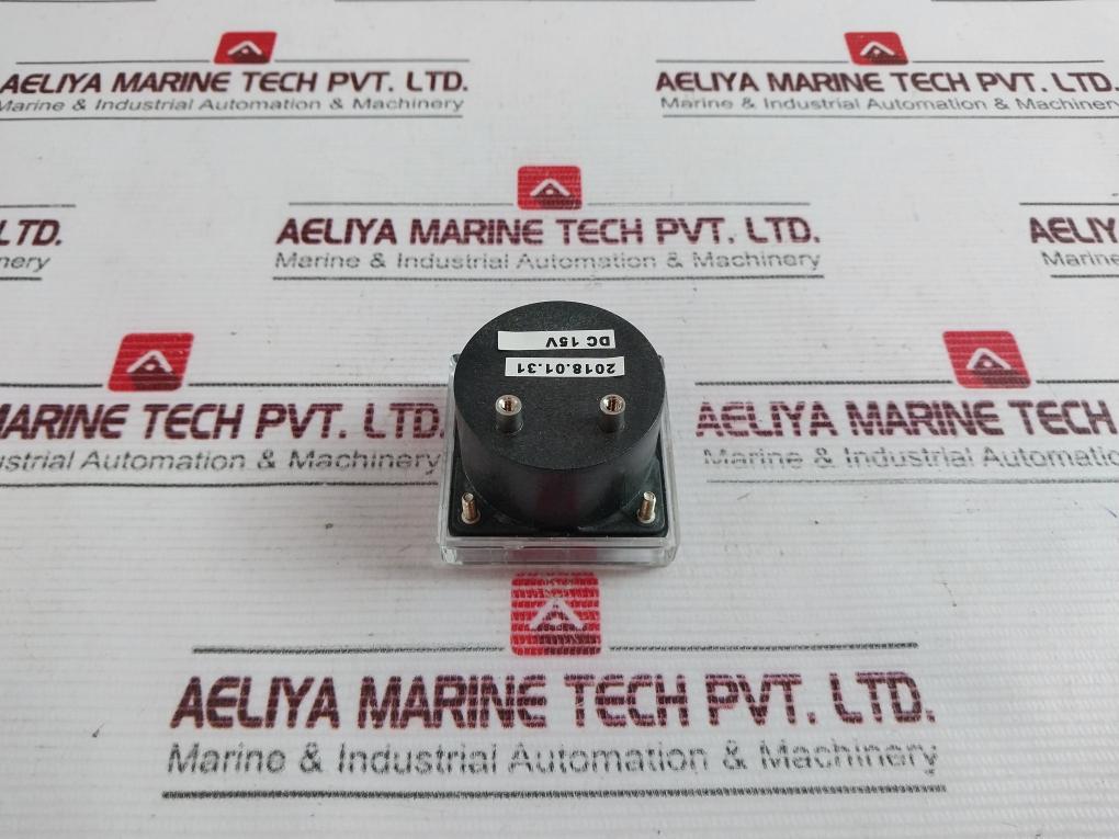 Acdc Dynamics Sq-45 Class 2.5 50X50 Voltmeter 15V Dc