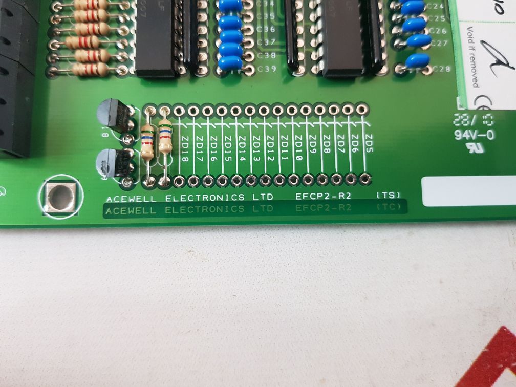 Acewell Electronics Efcp2-r2 Pcb Card