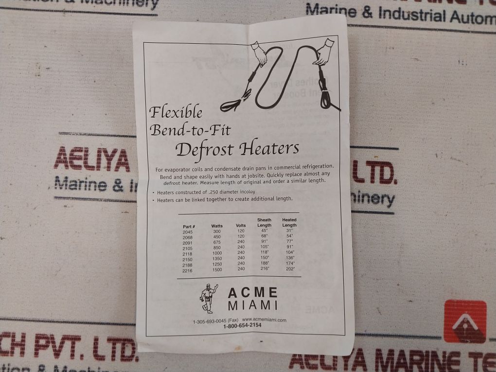 Acme Miami Reversible Motor Kit 4673