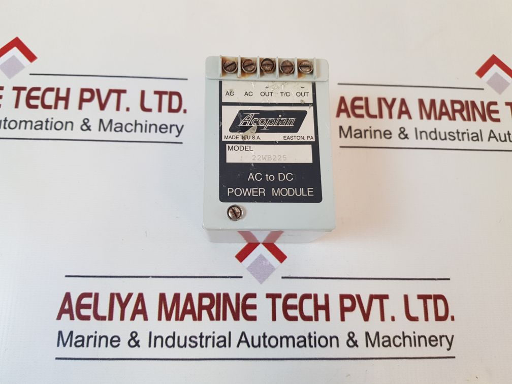 Acopian 22Wb225 Ac To Dc Power Module