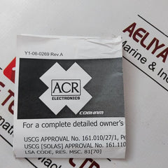 Acr Electronics Sm-2 Automatic Crew-overboard Marker Light 3940.1