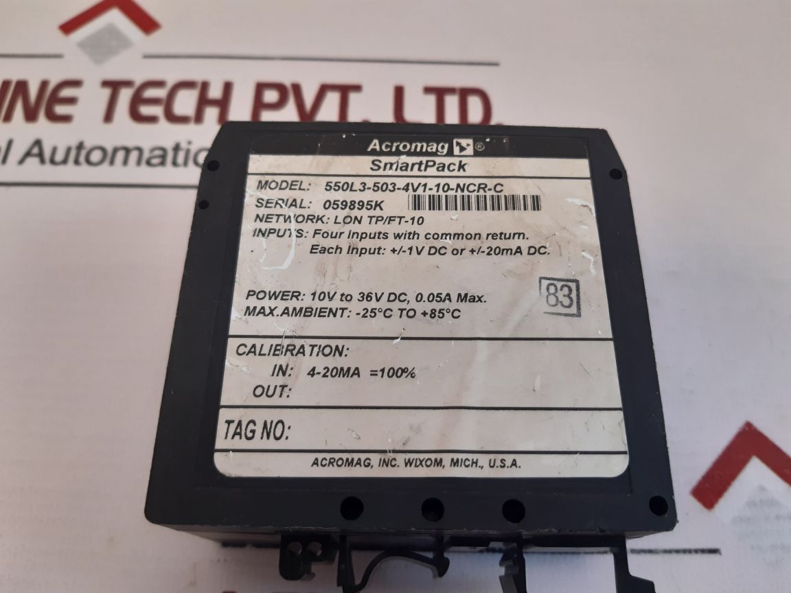 Acromag 550L3-503-4V1-10-ncr-c