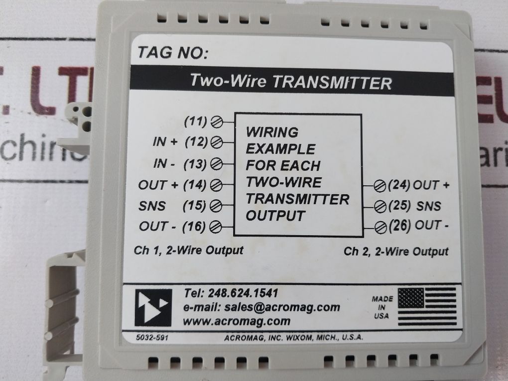 Acromag 653T-0600 2-wire Transmitter