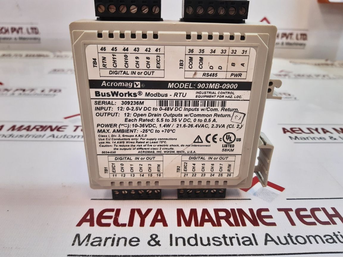 Acromag 903Mb-0900 Modbus-rtu Module